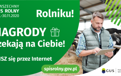 Zdjęcie do Rolniku, spisz się i daj wygrać sobie, swojej gminie i polskiemu rolnictwu!