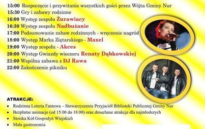 Zdjęcie do Piknik Rodzinny w Nurze