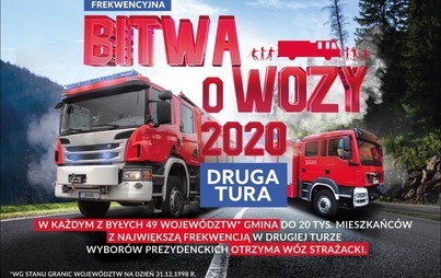 Zdjęcie do FREKWENCYJNA BITWA O WOZY 2020 - DRUGA TURA