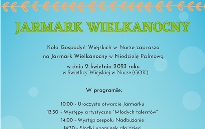 Zdjęcie do JARMARK WIELKANOCNY 