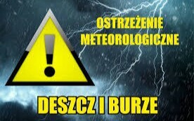 Zdjęcie do OSTRZEŻENIE METEOROLOGICZNE!