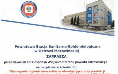 Zdjęcie do Szkolenie dla K&oacute;ł Gospodyń Wiejskich