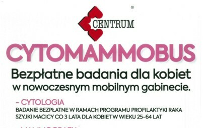 Zdjęcie do Zaproszenie na bezpłatne badania mammograficzne