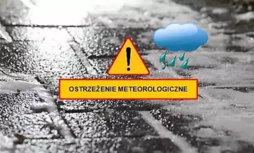 Zdjęcie do OSTRZEŻENIE METEOROLOGICZNE!