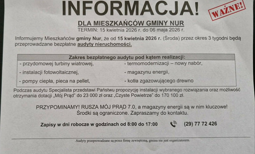 Uwaga Mieszkańcy