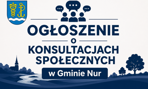 Ogłoszenie o konsultacjach społecznych 